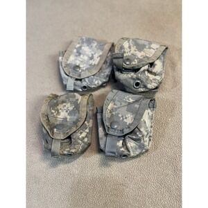 US Military ACU Digital Camo Grenade Pouch Set MOLLE Compatible MOLLE II
